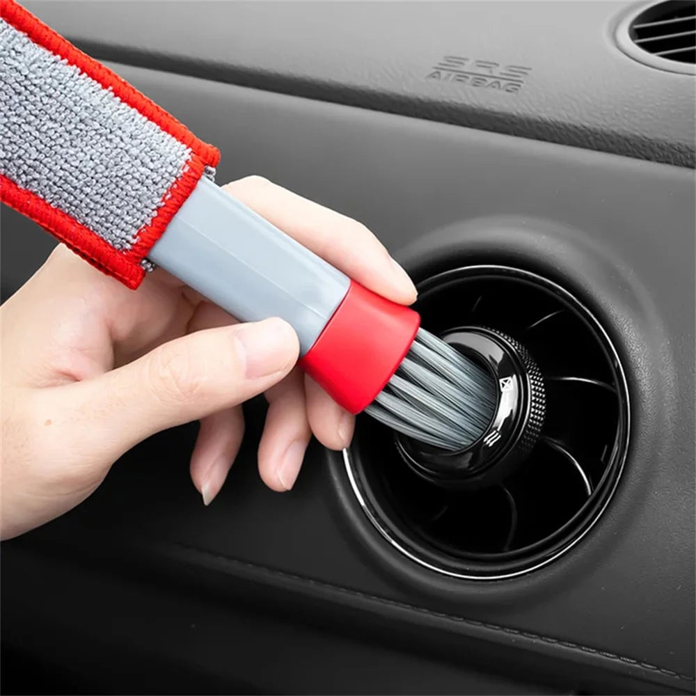 Car AC Vent Cleaning Tool - Multi-Purpose Vacuum Brush Interior