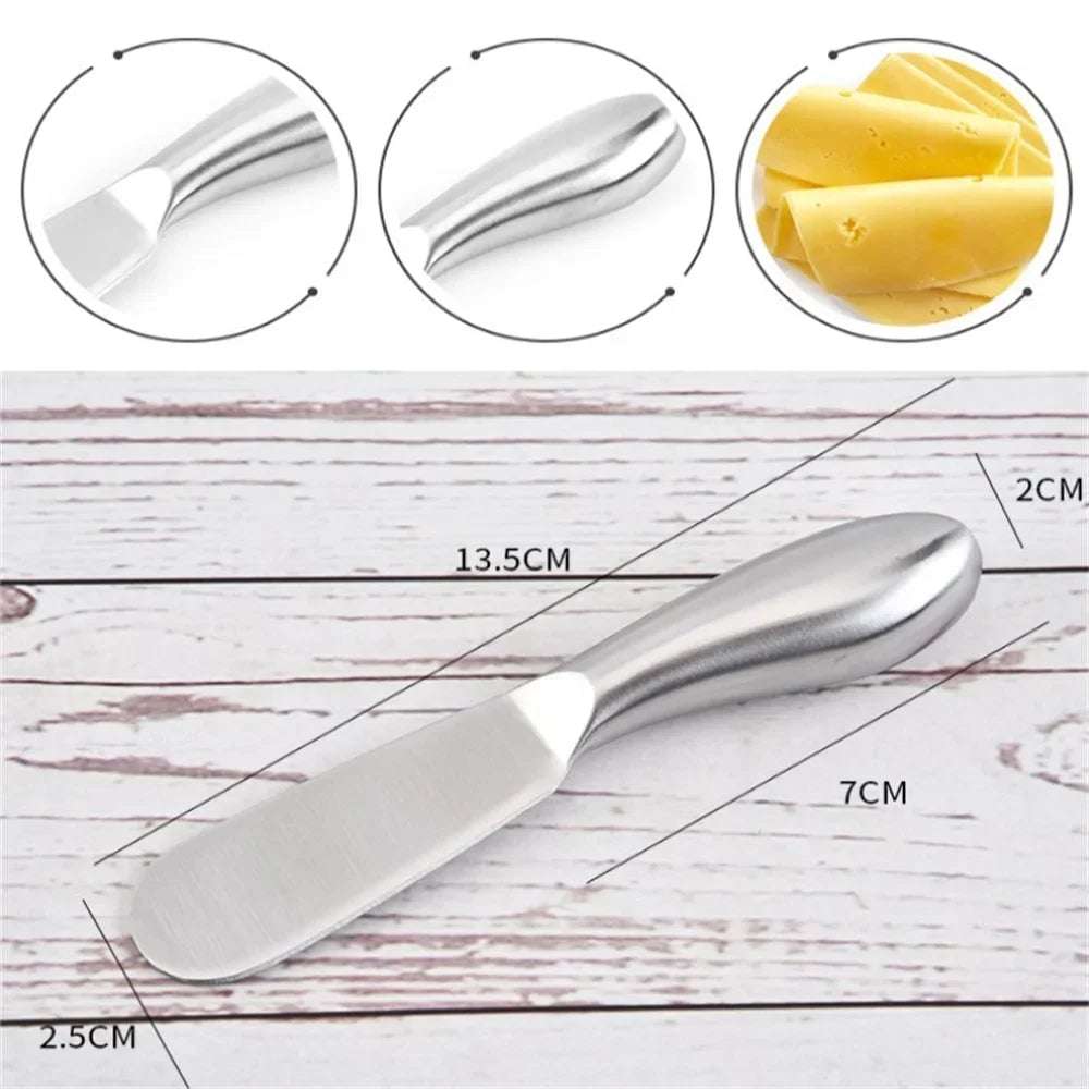 Stainless Steel Multi-Function Butter Spreader & Cheese Cutter