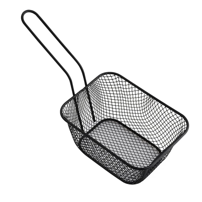 Stainless Steel Mini Square Oil-Separated Frying Basket