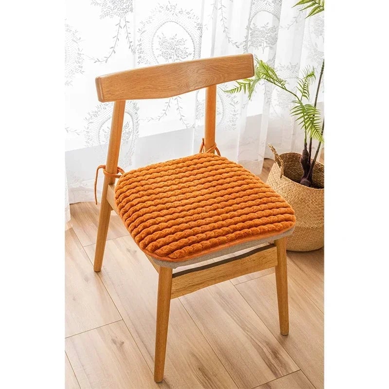 Square Cotton Chair Cushion - Winter-Thicker Non-Slip Pad