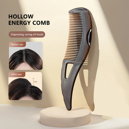Anti-Static Self-Cleaning Scalp Massage Comb for Dandruff Removal