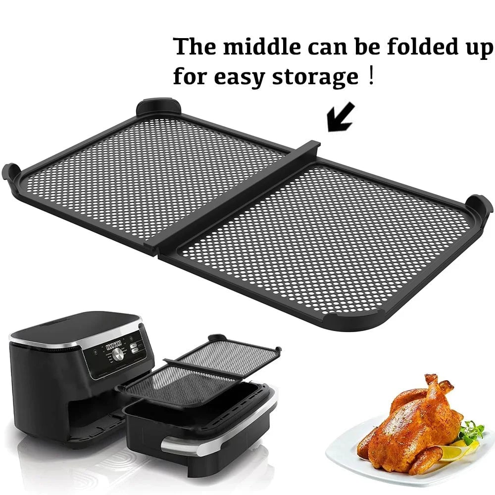 Heat Resistant Silicone Splatter Guard for Ninja AF500 Air Fryer