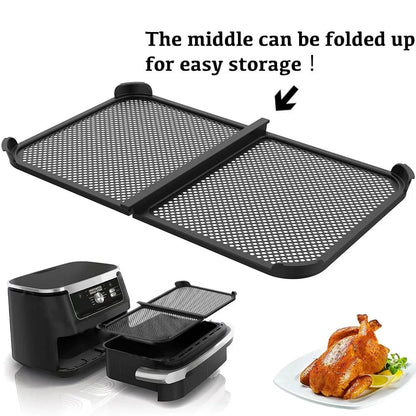 Heat Resistant Silicone Splatter Guard for Ninja AF500 Air Fryer