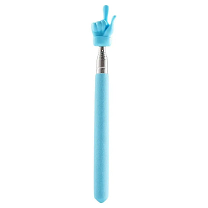Retractable Finger Pointer Stick – Stainless Steel Telescopic Teaching Pointer