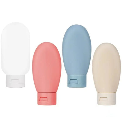 60ml Refillable Squeeze Bottles - 4Pcs Soft Lotion Travel Containers