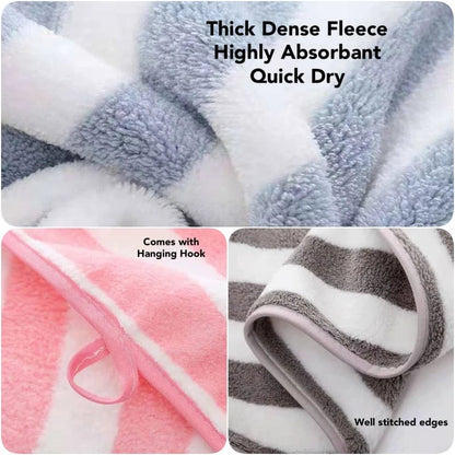 Stripe Super Soft Bath Towel 90x170cm Super Absorbent Multi-Use