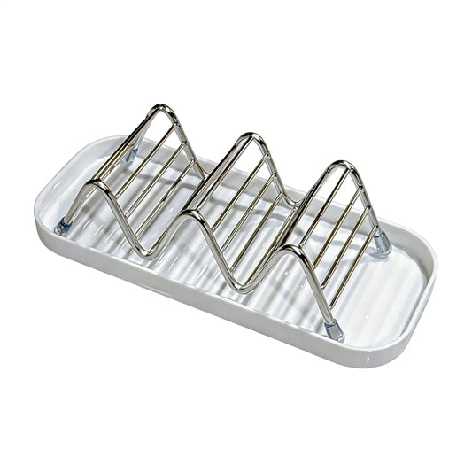 Stainless Steel Soap Dish with Drainage - Multifunctional Tray