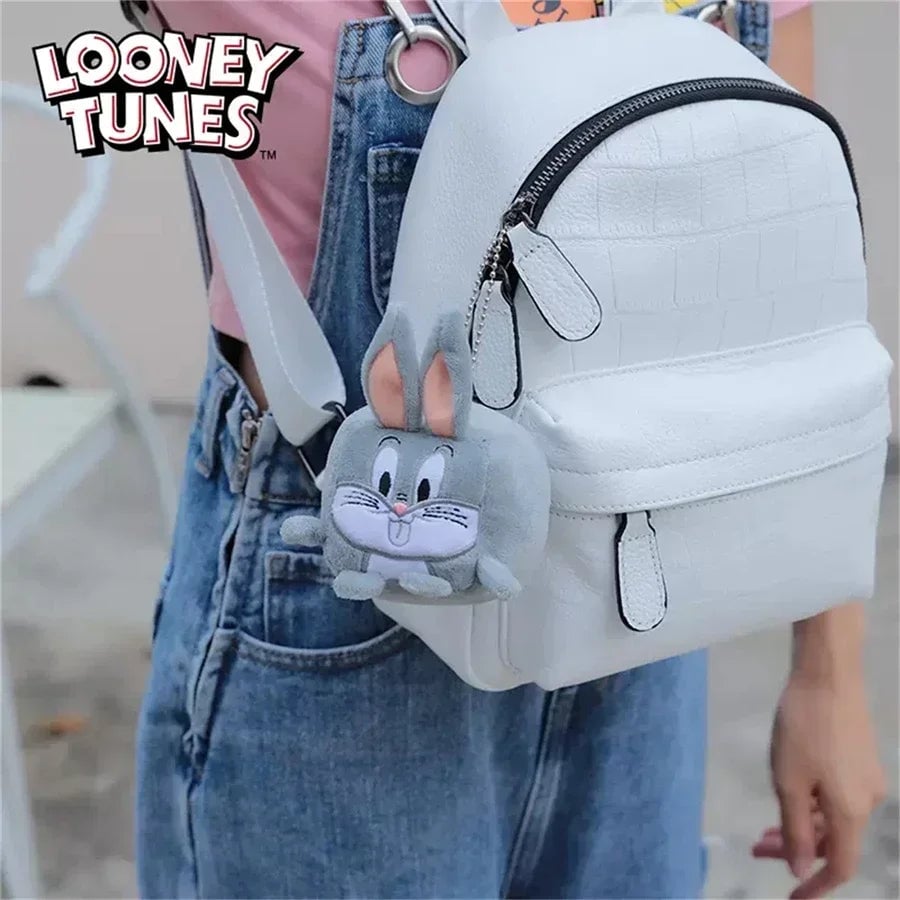Looney Tunes Plush Keychain Set - Bugs Bunny Tweety Lola Pendant