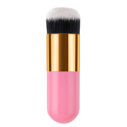 Professional Flat Foundation Brush - Chubby Pier Cream Makeup Tool