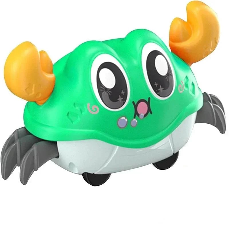 Double Force Walking Crab Sensory Toy Interactive Crawling Baby