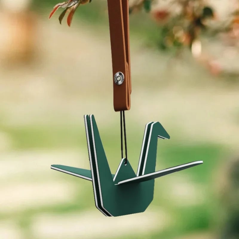 Lucky Paper Crane Car Perfume Diffuser - Absorbent Paper No Scent