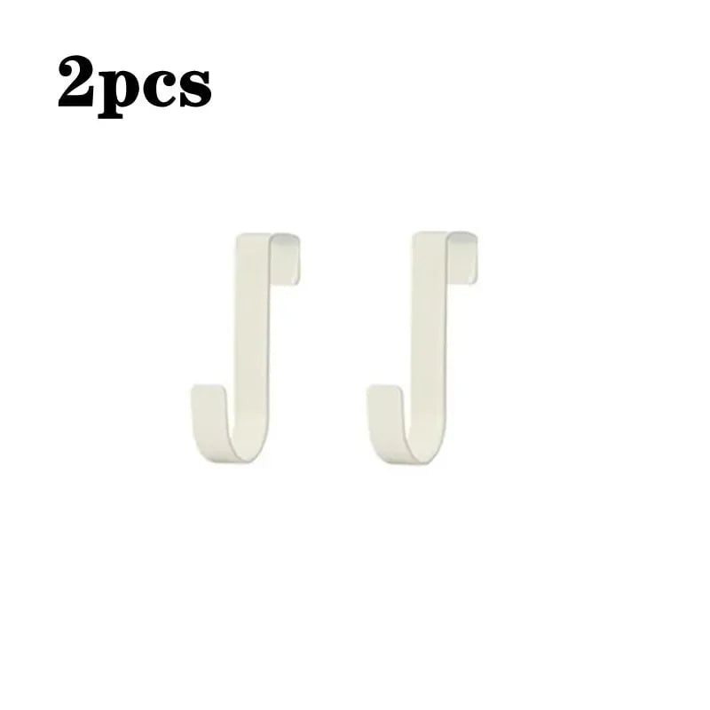 Multi Purpose Over Door Hooks - Kitchen Cabinet Storage Organizer