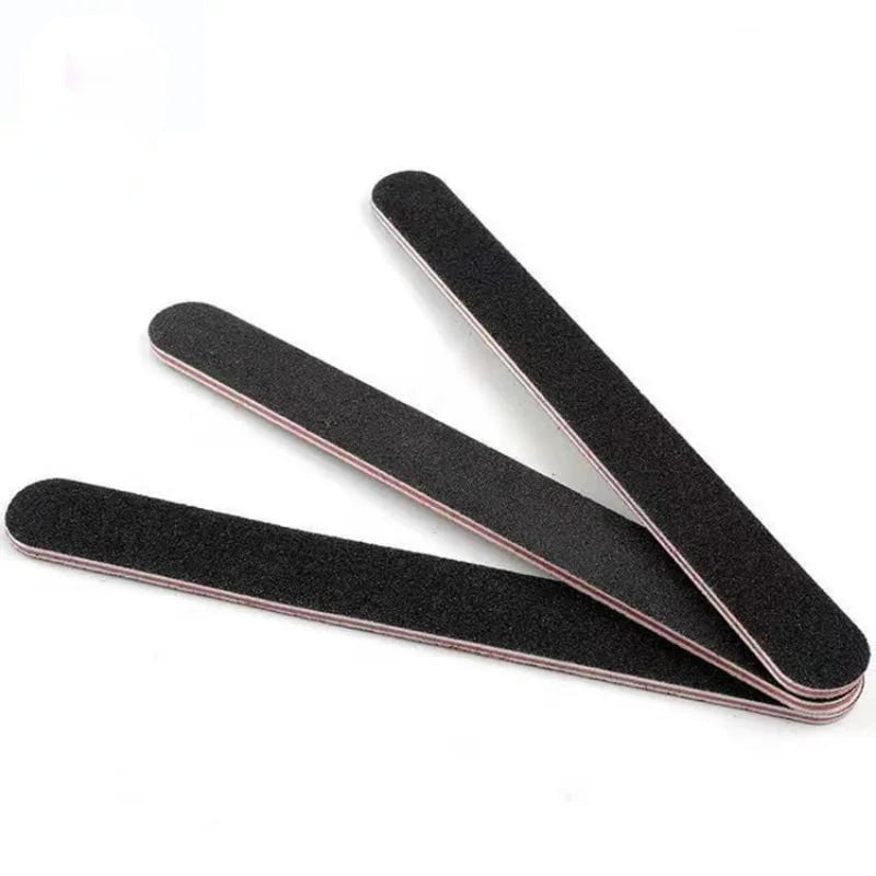 10Pcs Nail Files 100/180 Grit Buffer Block Manicure Pedicure Tools