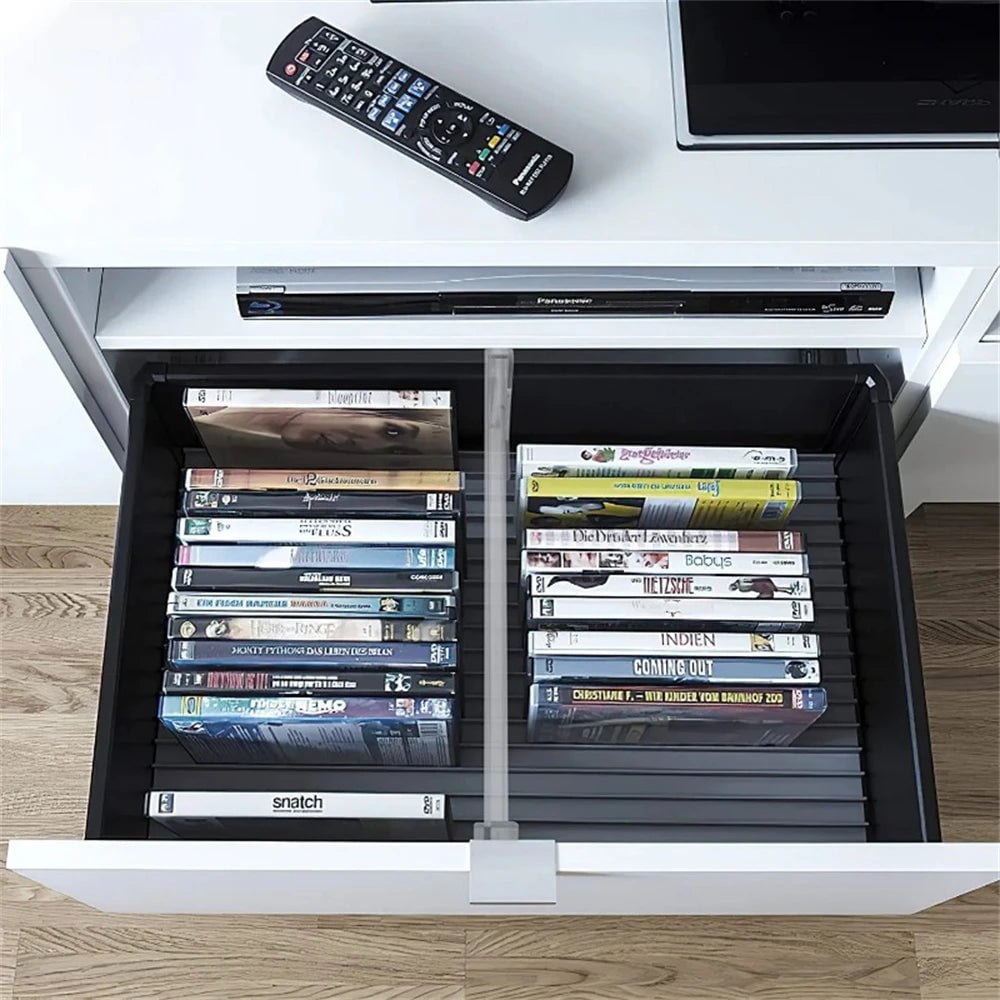 Adjustable Clear Plastic Drawer Dividers - 1/4/6pcs Organizers