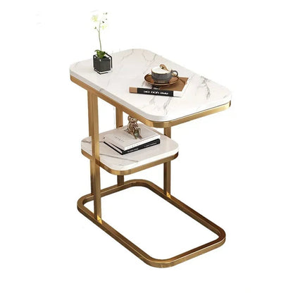 Modern Square Side Table - Multi-Purpose End Table for Living Room