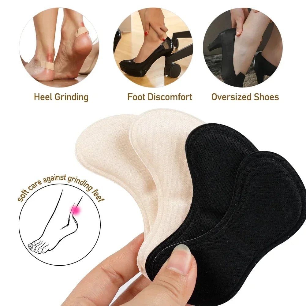 6 Pairs Heel Cushion Insoles - Pain Relief Anti-Wear Foot Pads