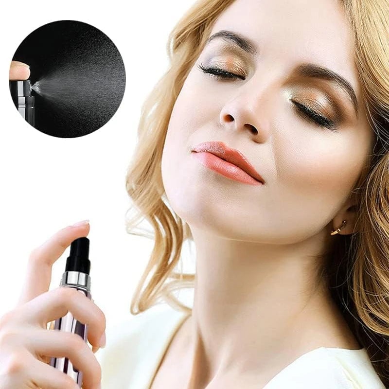 5ml Aluminum Perfume Atomizer - Refillable Travel Spray Bottle 1/4Pcs