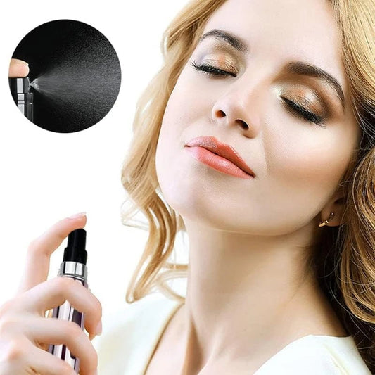 5ml Aluminum Perfume Atomizer - Refillable Travel Spray Bottle 1/4Pcs