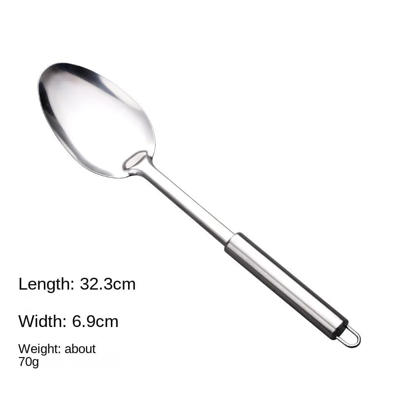 Stainless Steel Wok Spatula Set Long Handle Kitchen Utensils