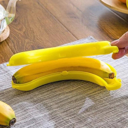 Banana Storage Box Outdoor Travel Case Protector Container Holder