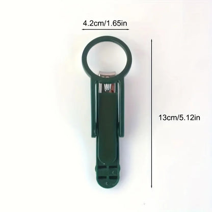 Premium Stainless Steel Concave Nail Clipper with Magnifying Lens - Ergonomic Rubber Grip Handle for Seniors