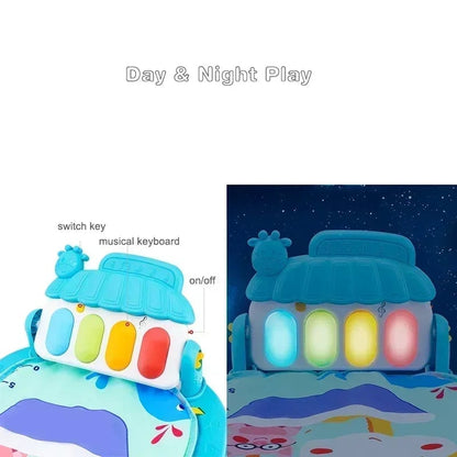 Baby Music Piano Play Mat - Educational Activity Gym Carpet Infant