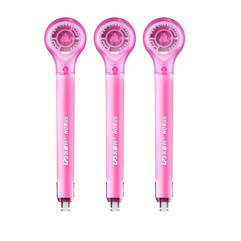 6m Pen-Shaped Correction Tape - Kawaii Macaron Colors Comfortable Grip