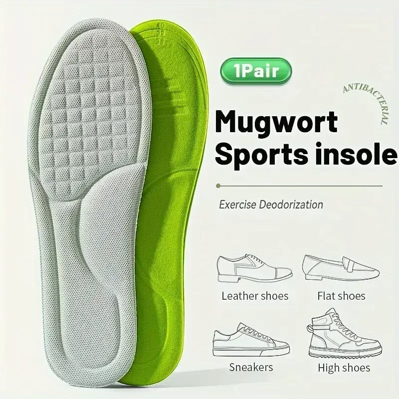 Memory Foam Orthopedic Insoles 10pk - Deodorizing Antibacterial
