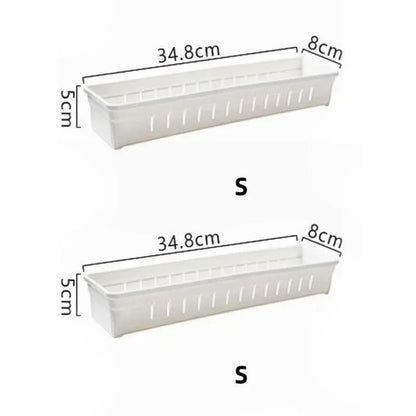 Adjustable Kitchen Drawer Organizer with Divider Cutlery Storage