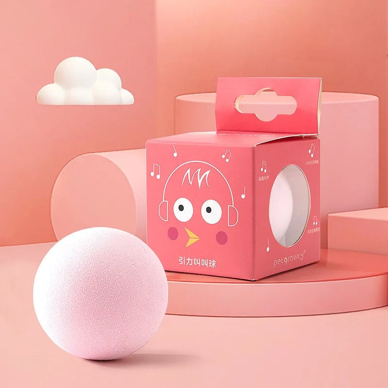 Smart Interactive Cat Ball with Catnip & Squeaker - Training Toy