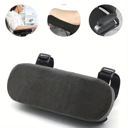Memory Foam Armrest Pads - Office Chair Elbow Support Cushion