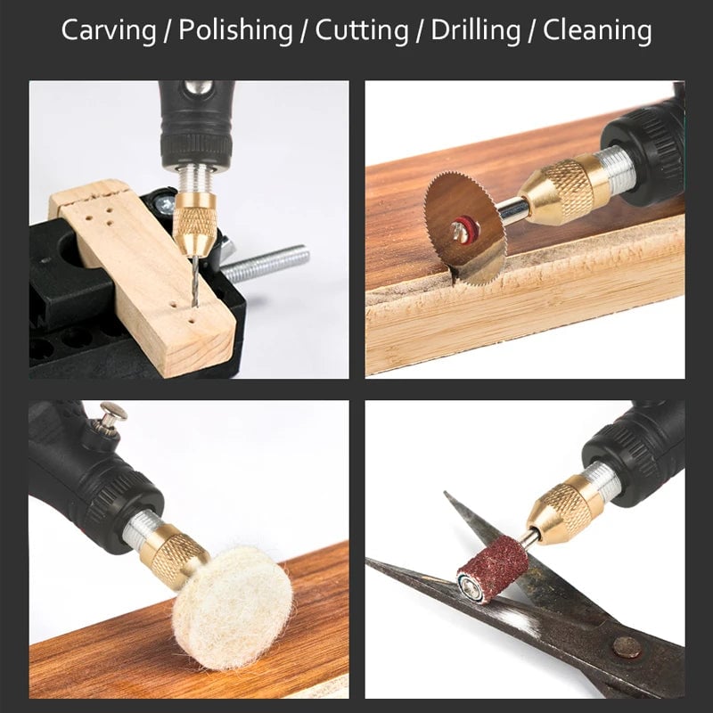 Mini USB Electric Rotary Tool - Wireless Drill for Engraving Jewelry