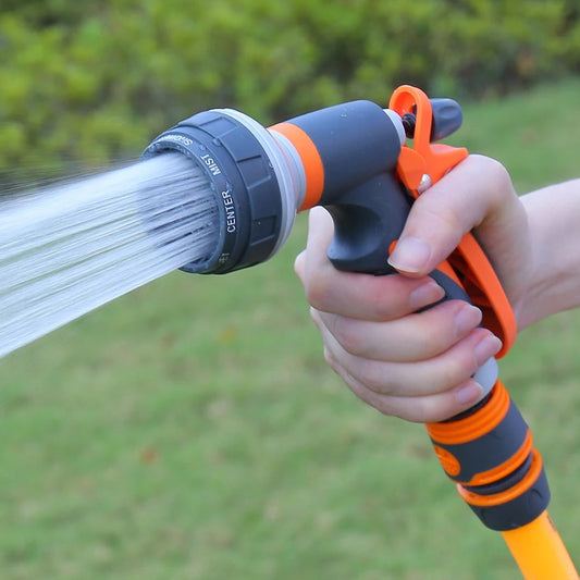 High Pressure Garden Sprayer Nozzle 8 Mode Watering Gun Plant Lawn