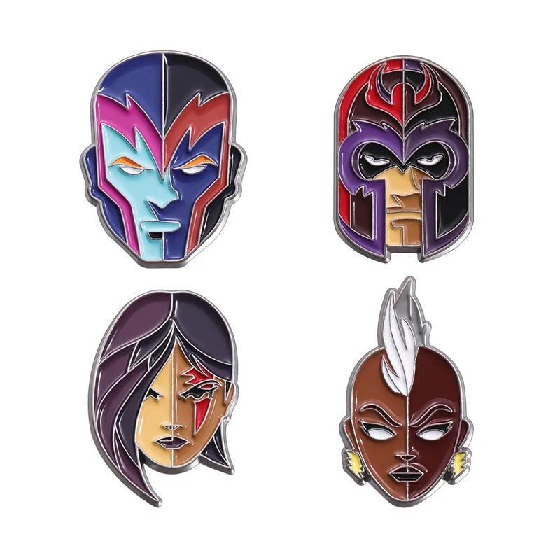 Custom Cartoon Anime Enamel Pins - Cute Character Lapel Badge Set