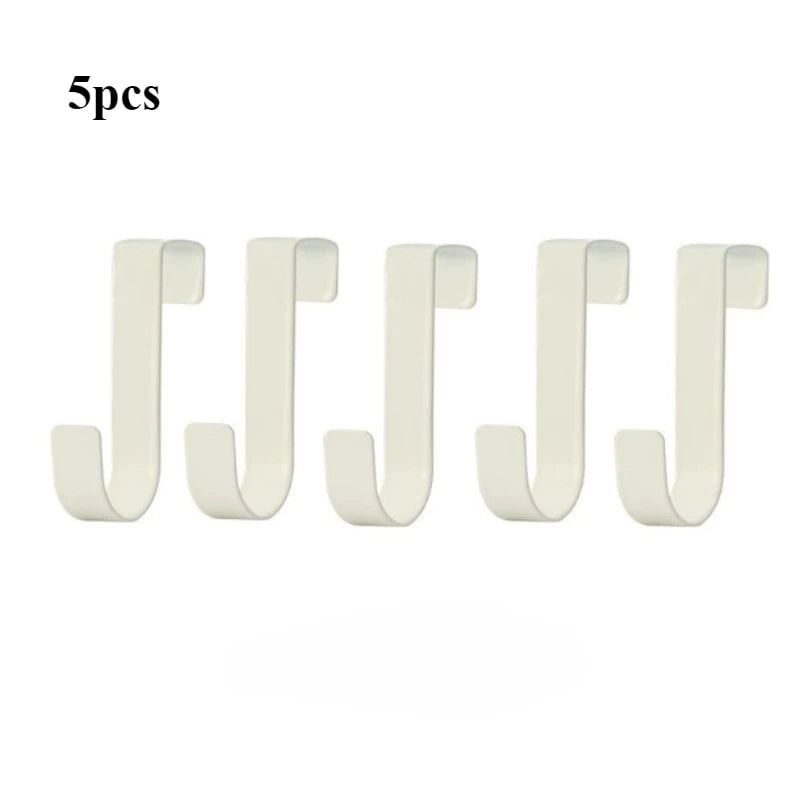 Multi Purpose Over Door Hooks - Kitchen Cabinet Storage Organizer
