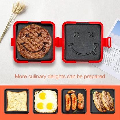 Microwave Toastie Sandwich Maker Panini Press Dishwasher Safe