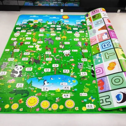 Non-Toxic EPE Baby Crawling Play Mat Activity Gym Carpet Game Rug