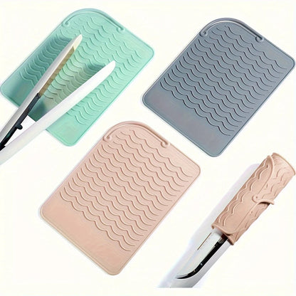 Silicone Heat Resistant Mat for Hair Styling Tools & Hot Irons