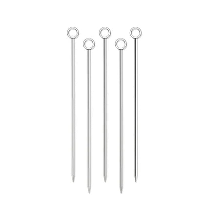 Stainless Steel Cocktail Picks - Reusable Fruit Forks Bar Tools
