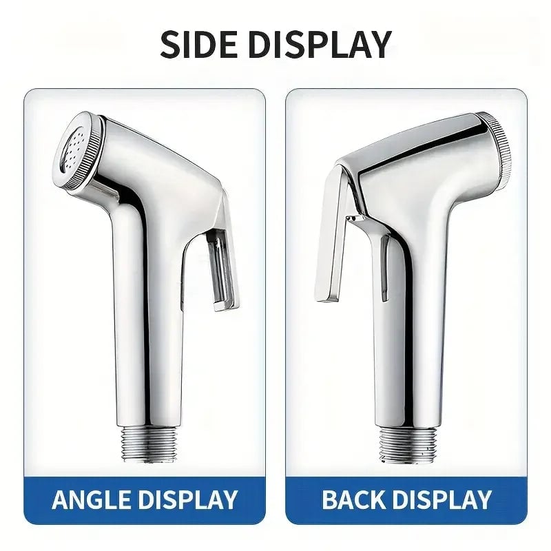 Handheld Toilet Spray Gun Bidet Attachment Booster Flusher Nozzle