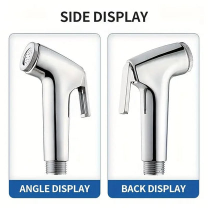 Handheld Toilet Spray Gun Bidet Attachment Booster Flusher Nozzle