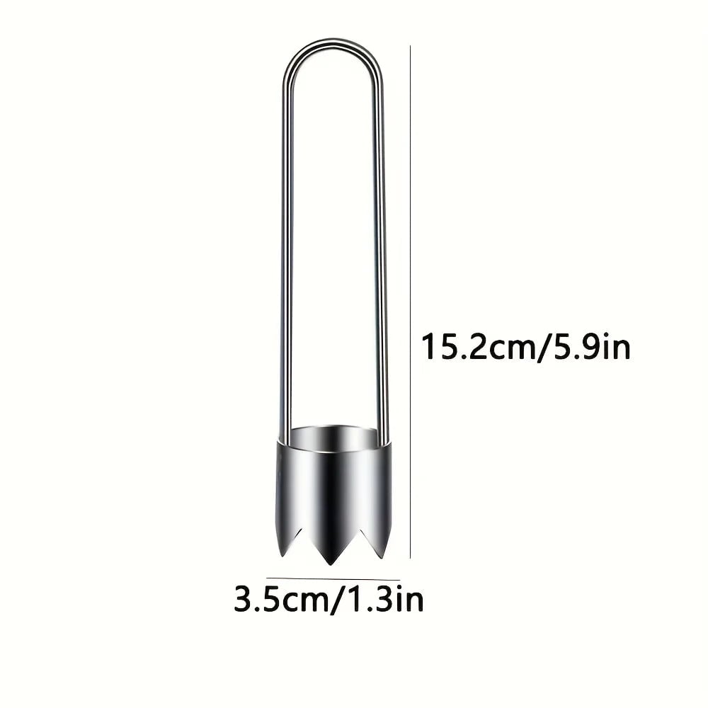 Stainless Steel Fruit Vegetable Corer Tool Set - Apple Pepper Core