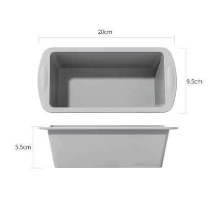 Silicone Mini Loaf Pans NonStick Rectangle Cake Baking Molds Set