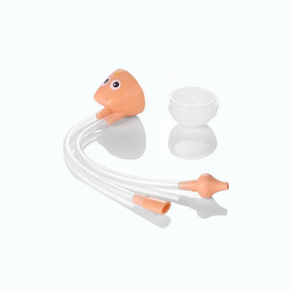 Baby Nasal Aspirator Suction Tool - Safe Nose Cleaner for Newborns