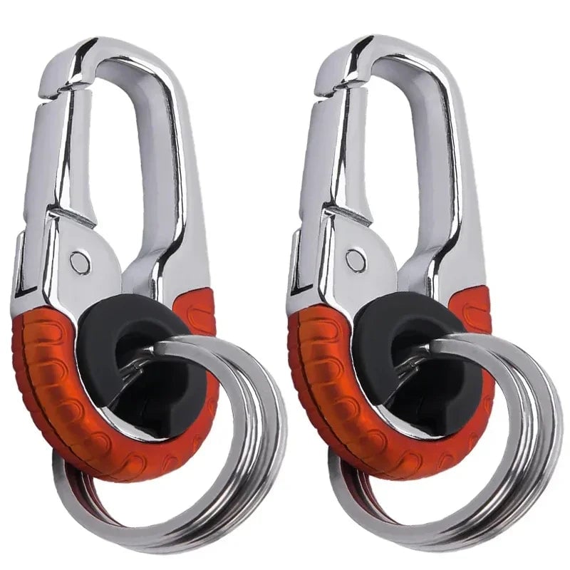 Stainless Steel Carabiner Keychain Hook - Outdoor Climbing Key Ring