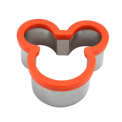Kids Sandwich Cutters Set Heart Star Mickey Shape Bread Toast Molds