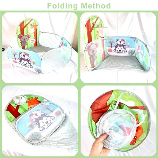 1.2m Hexagon Foldable Baby Playpen Safety Fence Activity Center