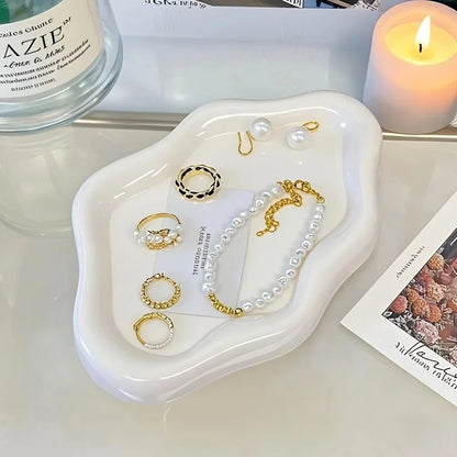 Plastic Display Tray - Photo Props Jewelry Storage Organizer Plate