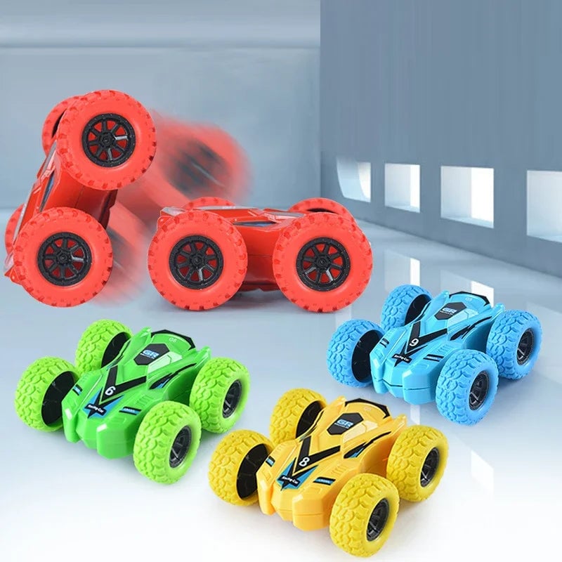 Anti-Collision Inertial Toy Car Double-Sided Off-Road Vehicle
