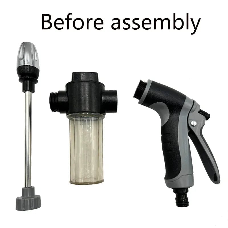 100ml Car Wash Snow Foam Sprayer - High Pressure Water Gun Bottle